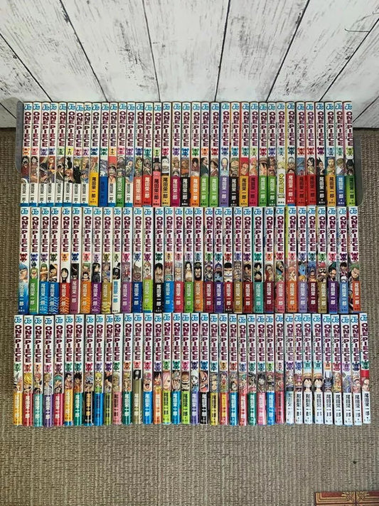 ONE PIECE Manga vol 1-105 Comics Complete Manga Full/Loose Set by Eichiro Oda Rare Excellent Condition π Freebie: A free Manga Wall Poster