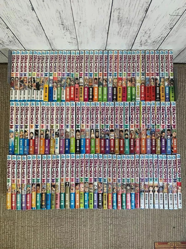 ONE PIECE Manga vol 1-105 Comics Complete Manga Full/Loose Set by Eichiro Oda Rare Excellent Condition 🎁 Freebie: A free Manga Wall Poster