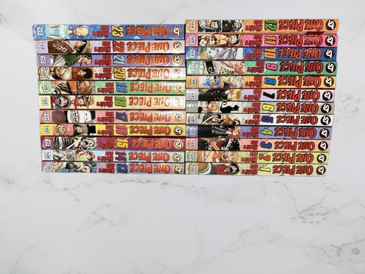 One Piece Manga Vol. 1–23 Set 1 | East Blue to Alabasta Saga Full/Loose Set  🎁 Freebie: A free Manga Wall Poster