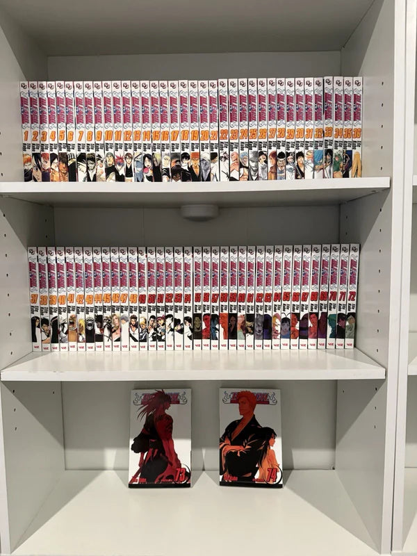 Bleach Manga by Tite Kubo Volumes 1-74 - Full/Loose Set  Story in English from Viz Media 🎁 Freebie: A free Manga Wall Poster