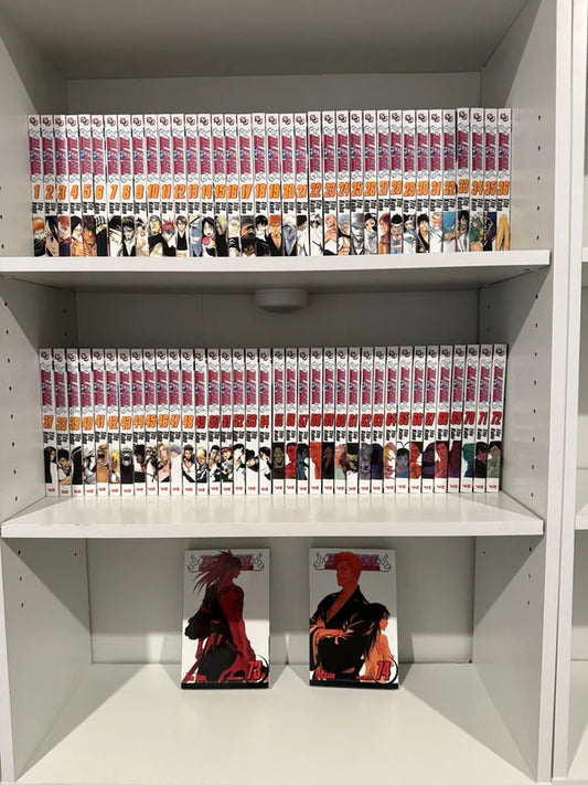 Bleach Manga by Tite Kubo Volumes 1-74 - Full/Loose Set  Story in English from Viz Media 🎁 Freebie: A free Manga Wall Poster