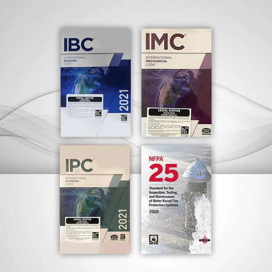 Building Code Compliance and Safety Students (IBC 2021 + IMC 2021 + IPC 2021 + NFPA 25)