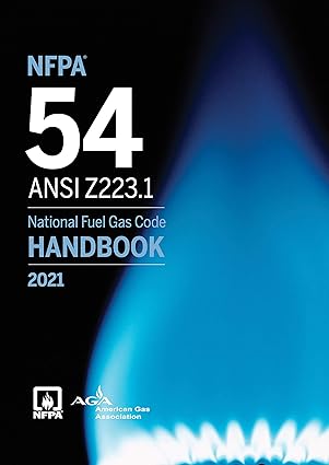 NFPA 54/ANSI Z223.1, National Fuel Gas Code, 2021