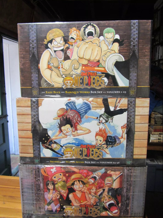 One Piece Manga Box Set Collection: Volumes 1–70 (Box Sets 1, 2 & 3) 🎁 Freebie: A free Manga Wall Poster