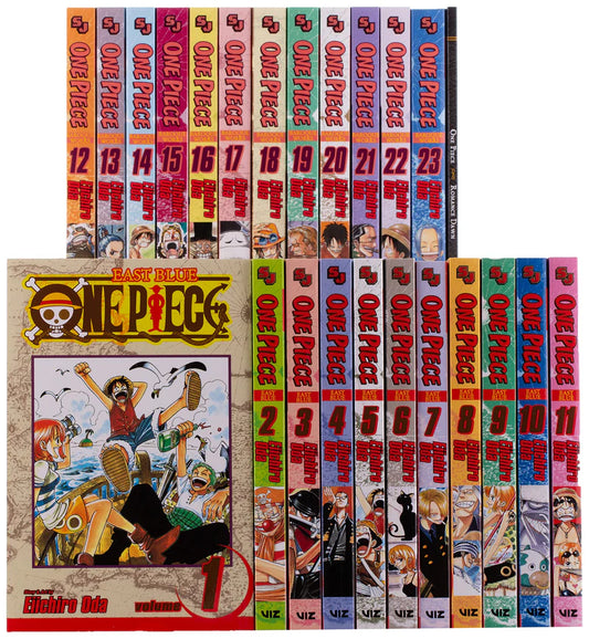 ONE PIECE Manga Volume 1-72 (3 Boxes) English Version Comic Book by Eiichiro Oda